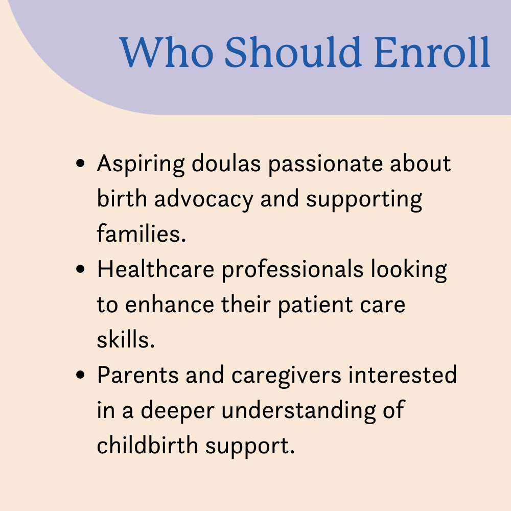 Online Postpartum Doula Training