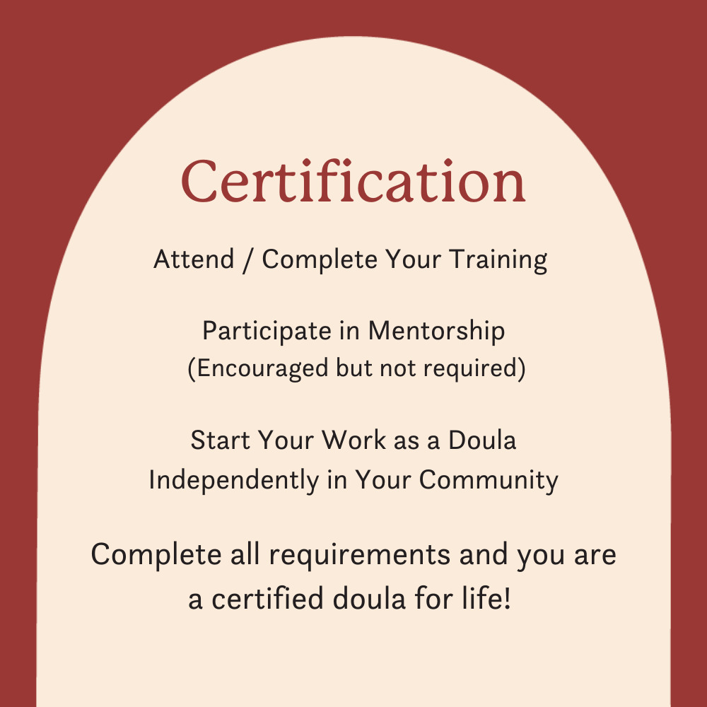 Postpartum Doula Training